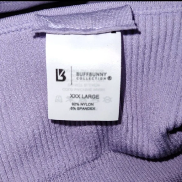 💕Buffbunny Scupt Seamless Sports Bra-Frosted Purple - Picture 3 of 6